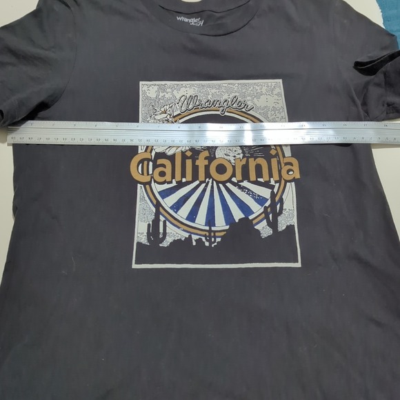 Wrangler Rooted Collection Women's California Graphic Tee Black‎ Shirt Small - Picture 4 of 6